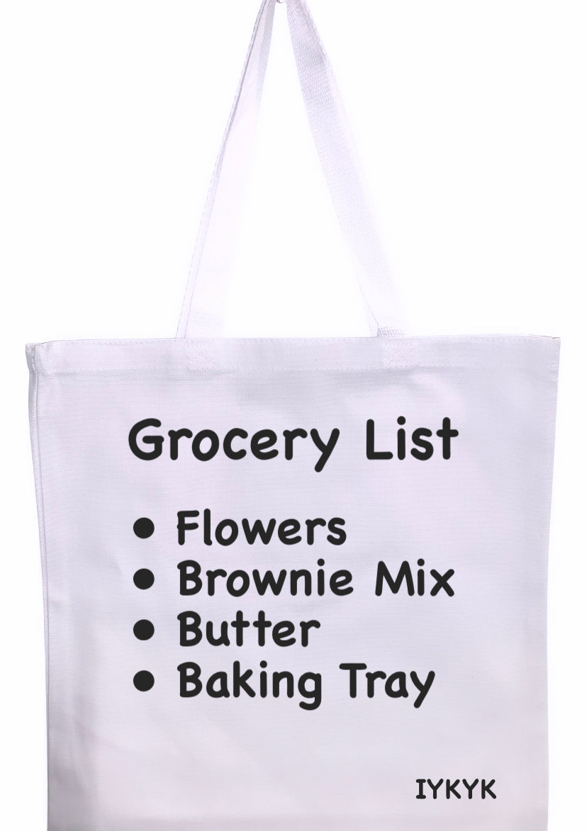 Groceries Tote