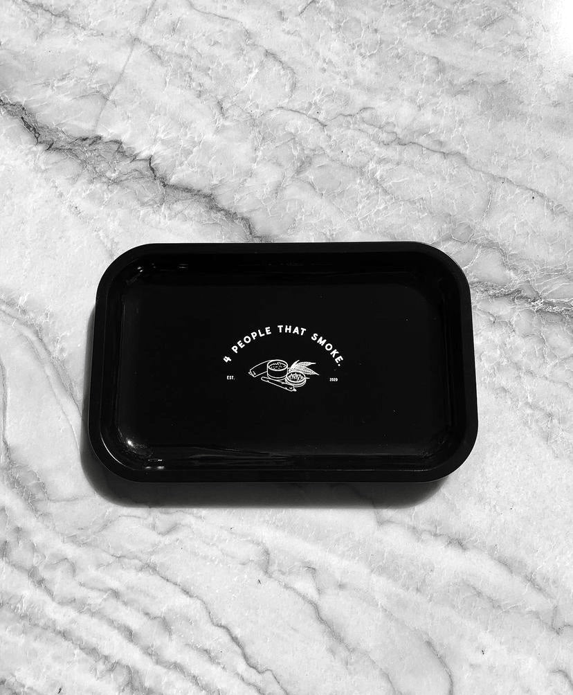 BLACK x WHITE ROLLING TRAY 